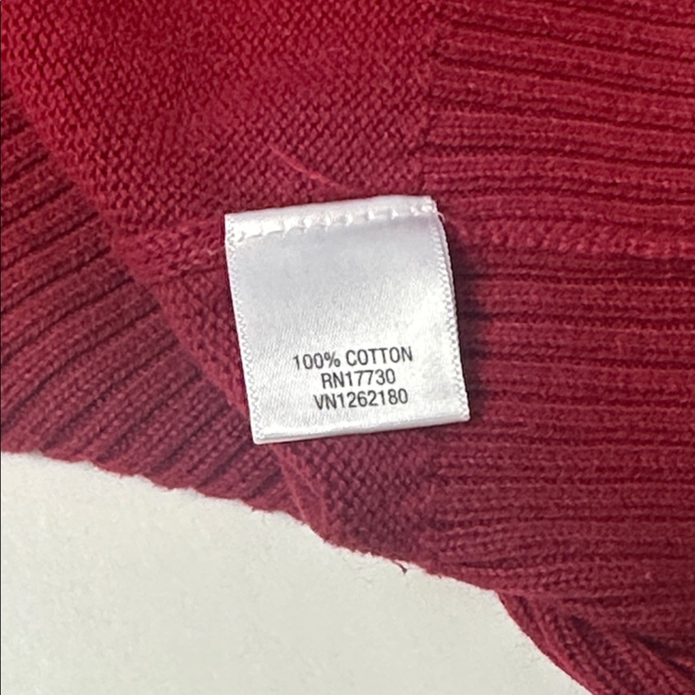 Merona Red Sweater Size Small - Picture 9 of 11